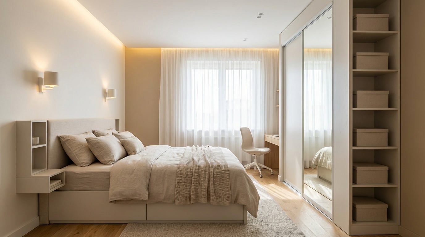 Aménager une petite chambre : nos meilleures astuces pour optimiser chaque centimètre carré