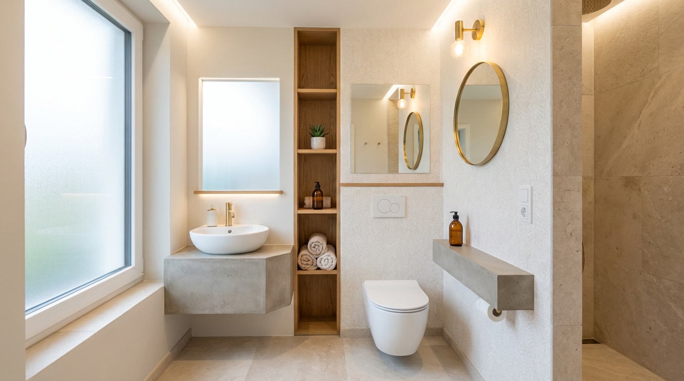 Déco WC petit espace : nos idées pour un maximum de style