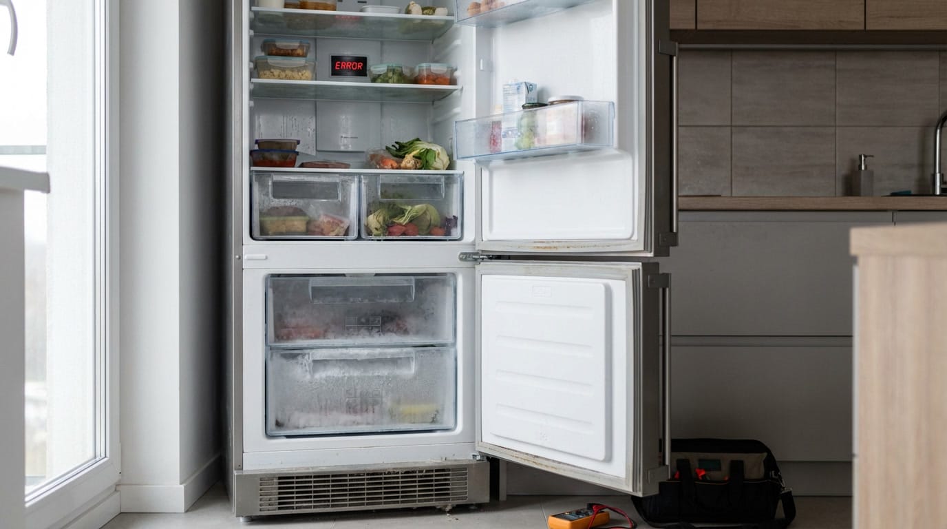 Mon frigo ne fait plus de froid : causes et solutions complètes
