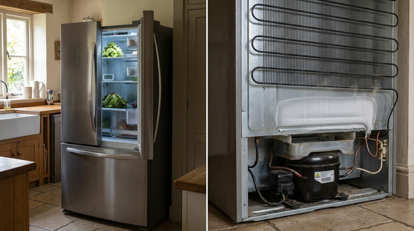 Mon frigo ne refroidit plus mais le moteur tourne : causes et solutions efficaces