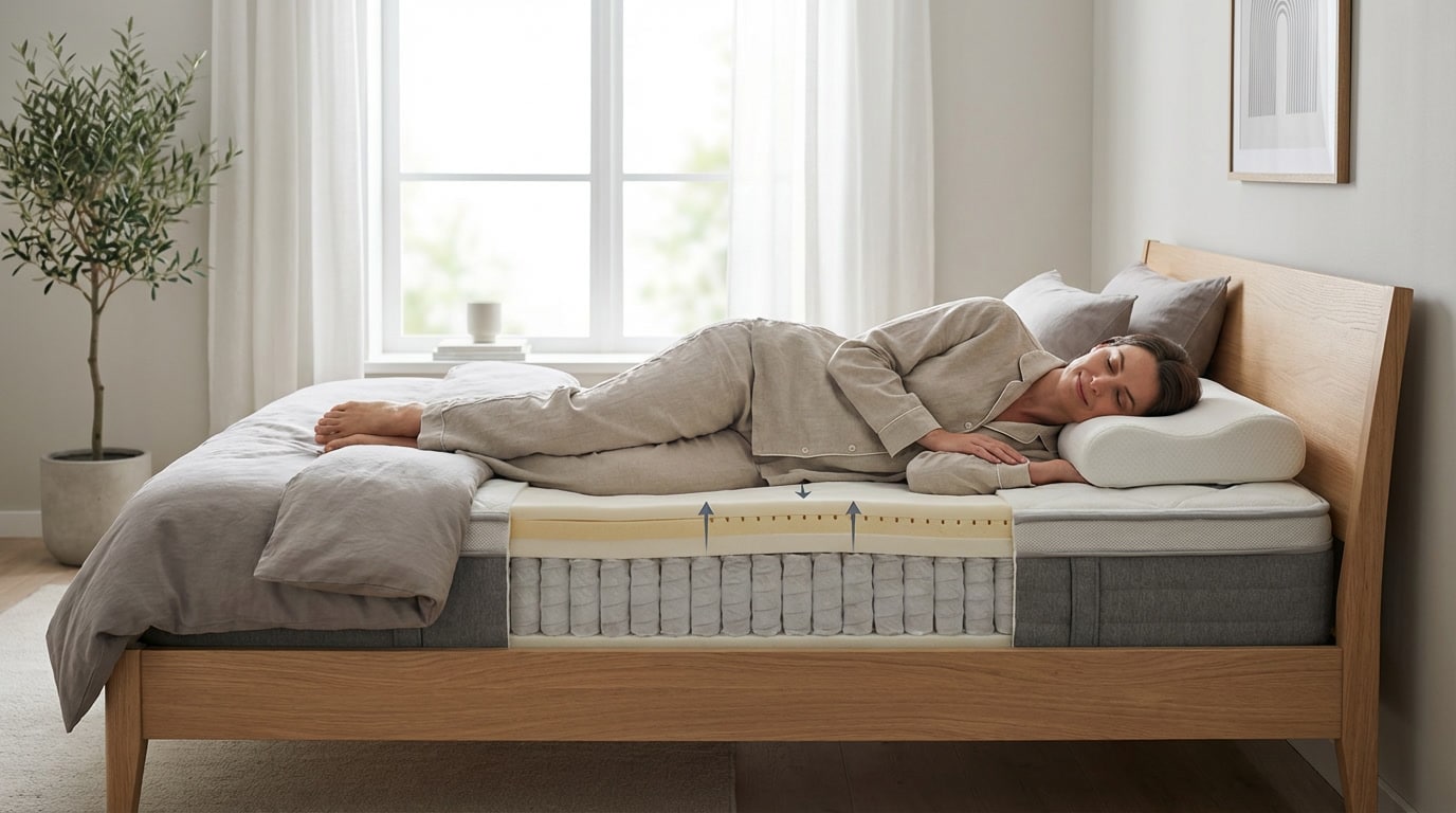 Quel matelas choisir quand on a mal au dos : le guide complet 2026