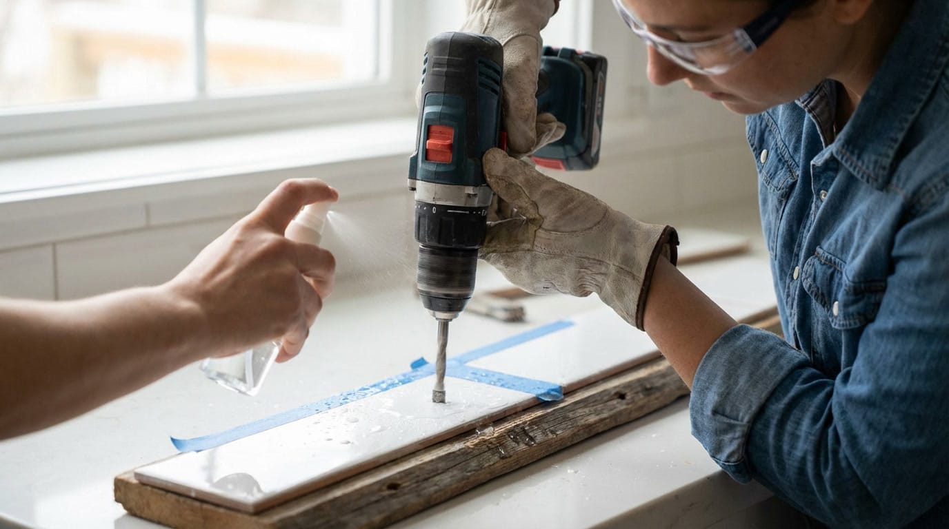Comment percer du carrelage sans le casser : le guide complet