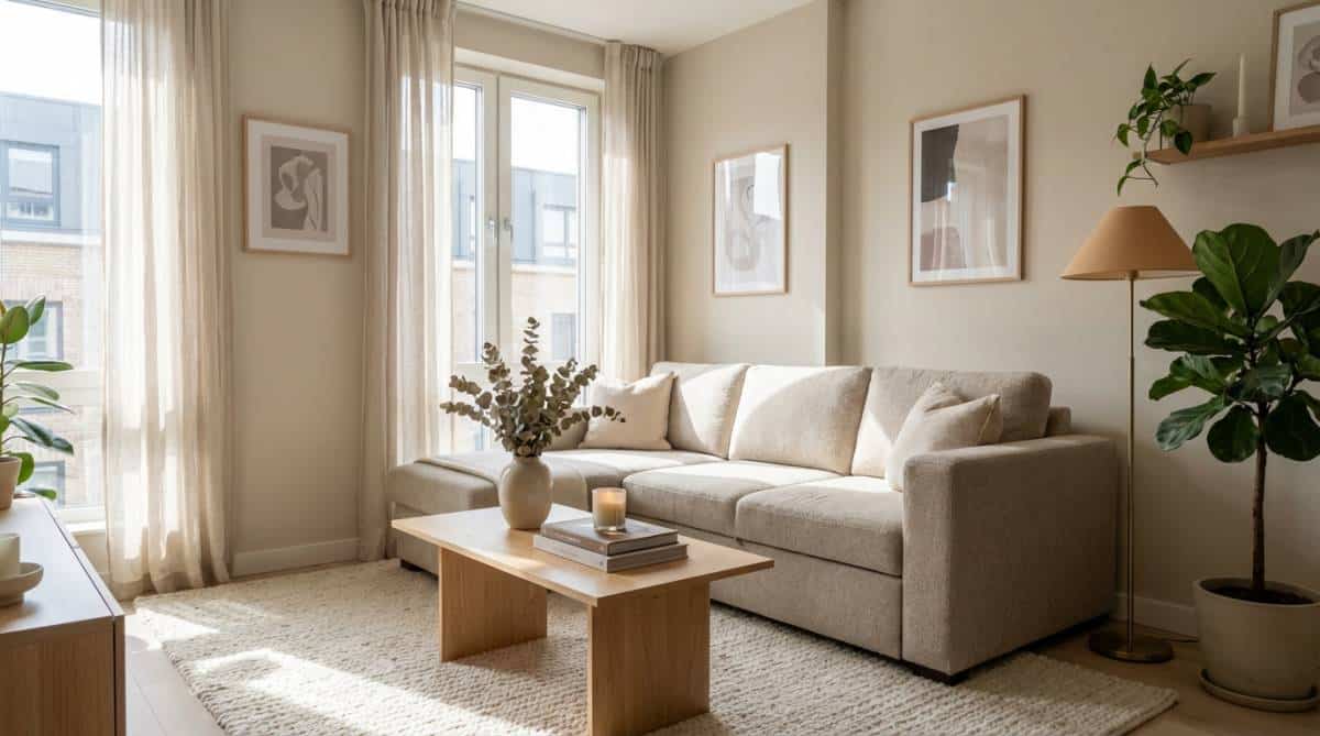 Canapé d’angle convertible : salon le jour, chambre la nuit