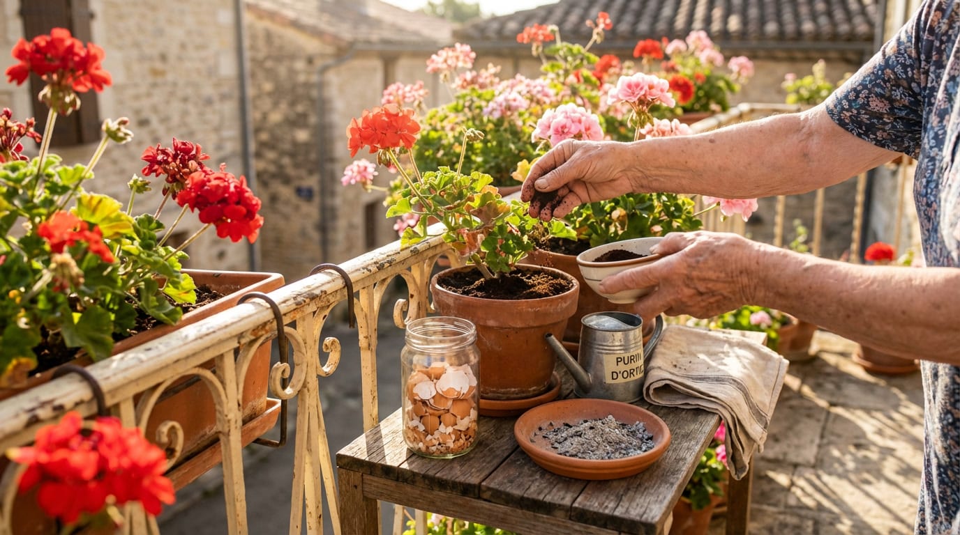 Recette de grand-mère pour avoir de beaux géraniums fleuris et vigoureux