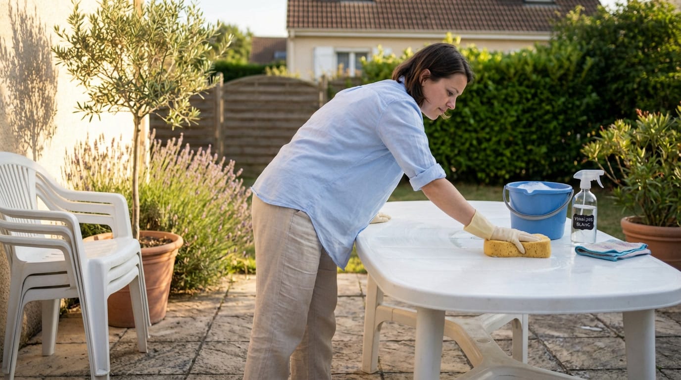 Comment nettoyer et entretenir son salon de jardin en plastique : le guide complet