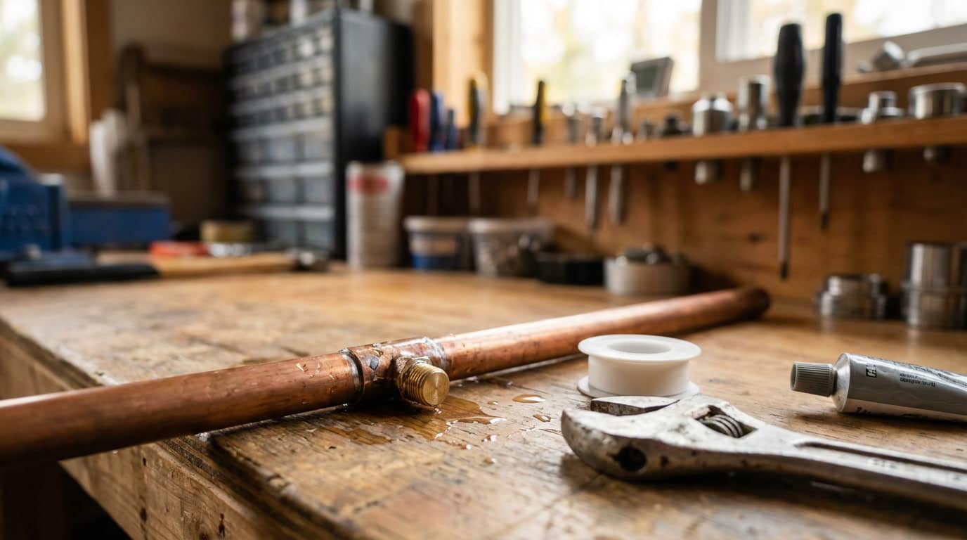 Boucher un trou de robinet autoperceur : le guide complet