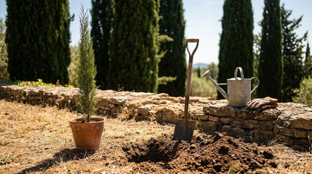 planter cyprès de Provence
